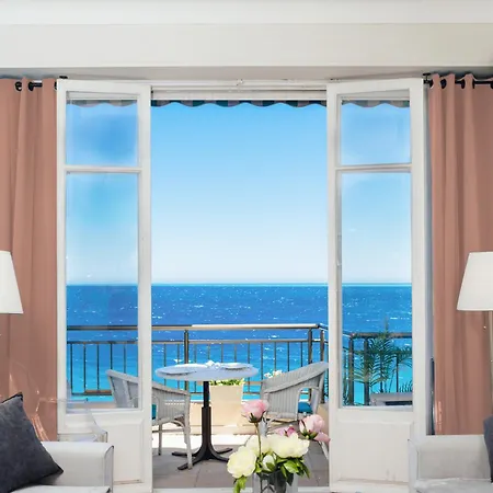 Le Méditerrannée By Enjoynice, Breathtaking Sea View, 2 Terraces&airco Apartamento Niza