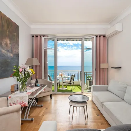 Apartamento Le Méditerrannée By Enjoynice, Breathtaking Sea View, 2 Terraces&airco *