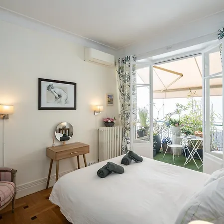 Le Méditerrannée By Enjoynice, Breathtaking Sea View, 2 Terraces&airco * Niza