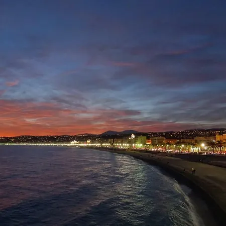 Le Méditerrannée By Enjoynice, Breathtaking Sea View, 2 Terraces&airco Apartamento Niza